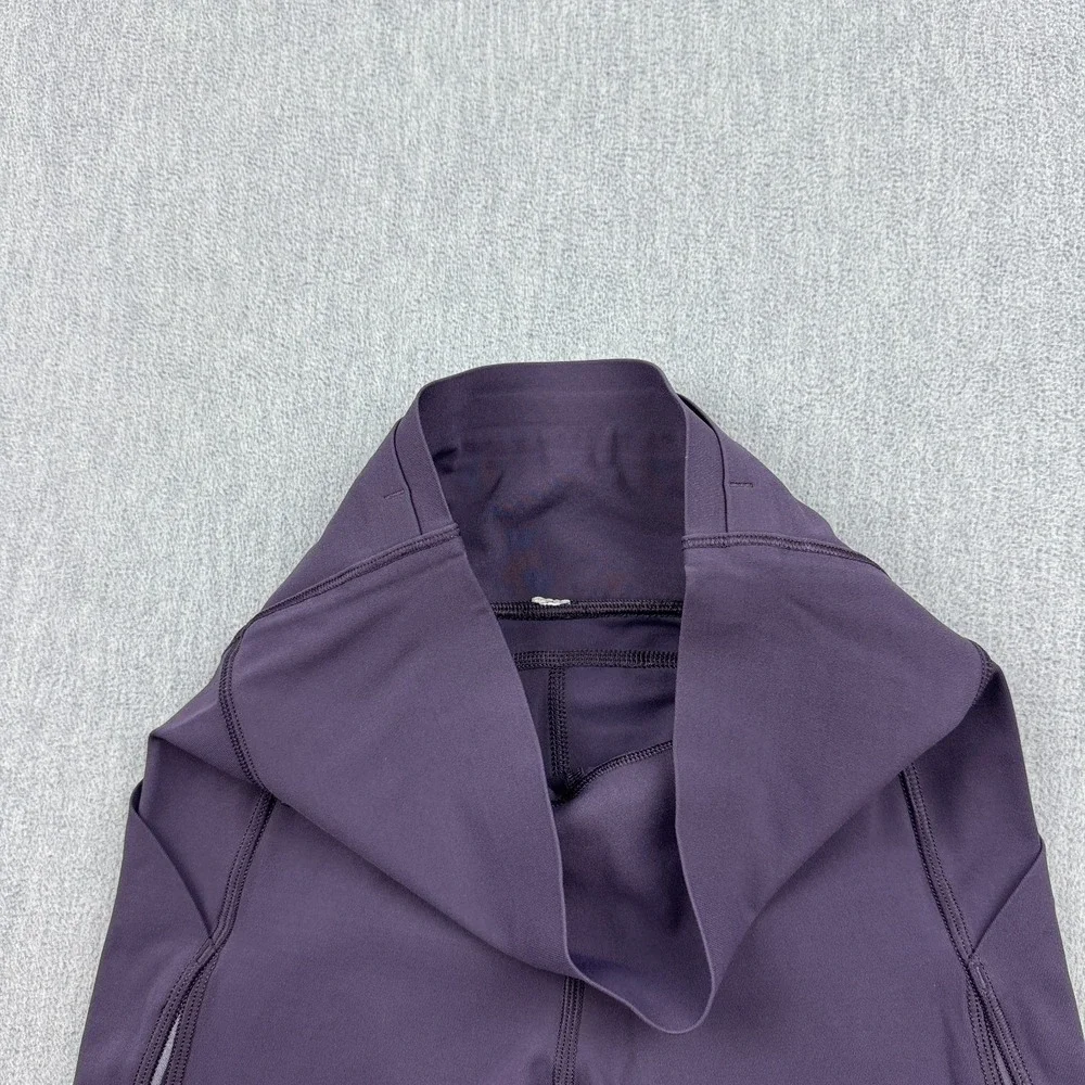 Lululemon Leggings Womens 4 Purple Pace Perfect Crop 18